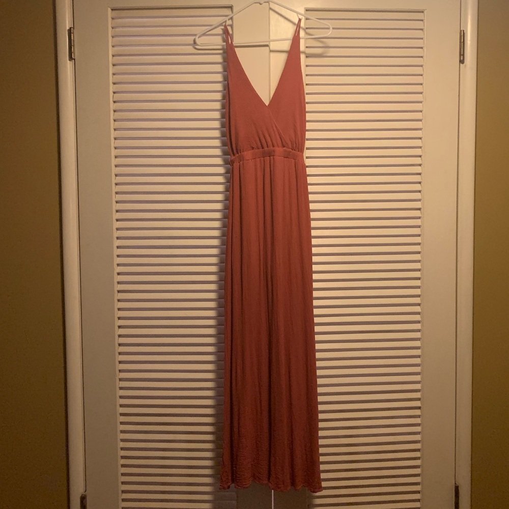 Lulus Rusty Rose Maxi Dress - Picture 4 of 7